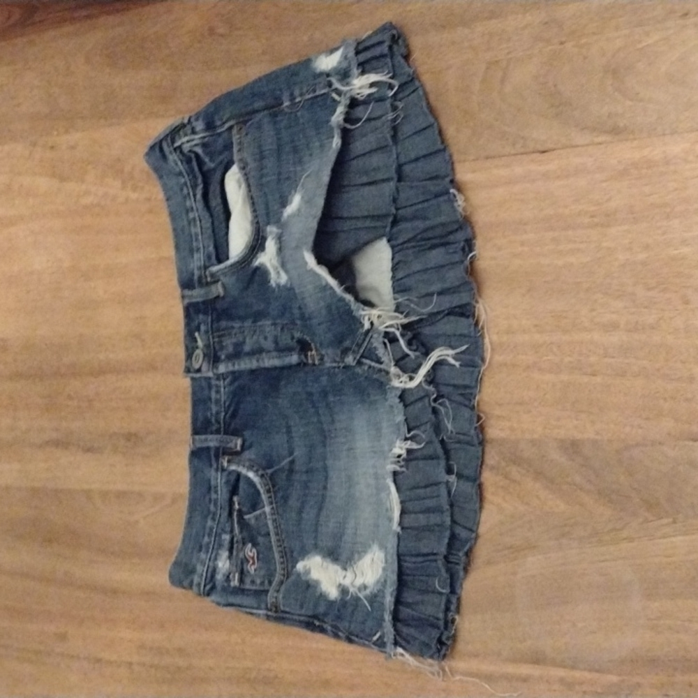 Hollister denim skirt size 26